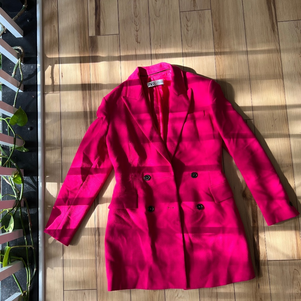 Hot Pink Zara Blazer